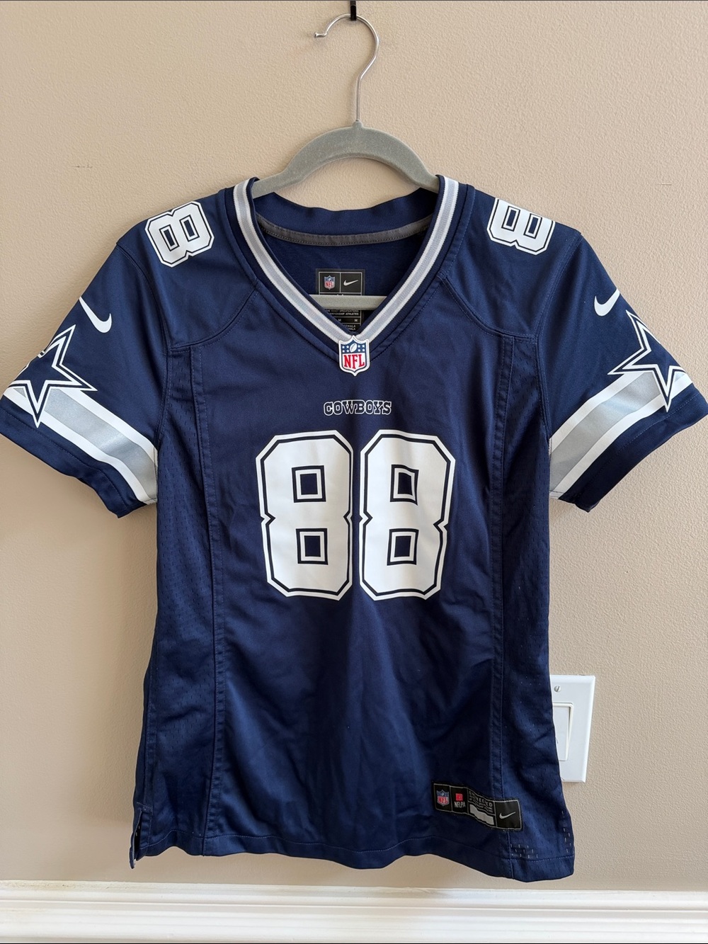 Nike Dallas Cowboys #88 Lamb Women’s Navy Football Jersey Medium